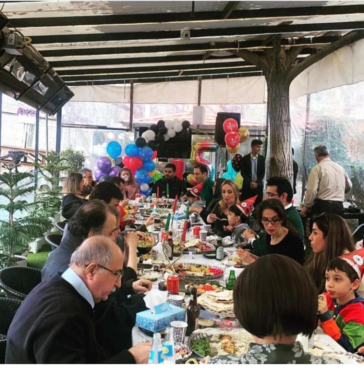 باغ رستوران بزرگ امیران در فشم تهران