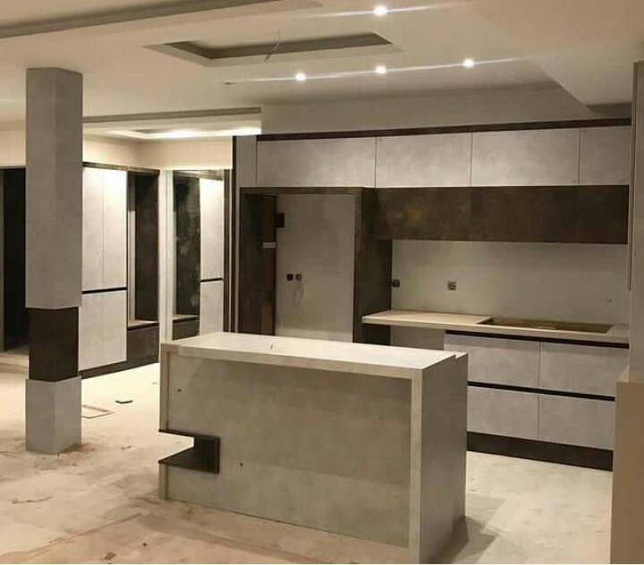 طراحی و ساخت کابینت و کمد ریلی و تی وی وال دکوراسیون آگرین در البرز