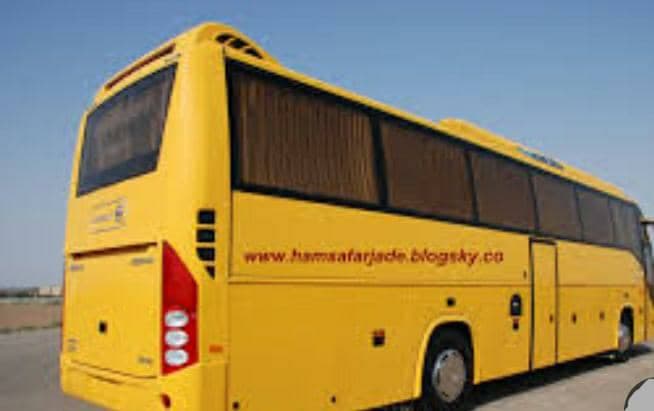 نقاشی اتوبوس اسکانیا و ولوو مستر مدیر در تهران
