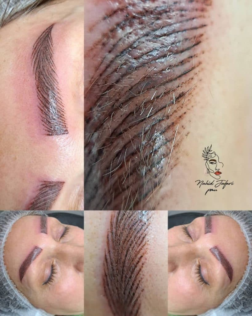 مرکز تخصصی میکروبلیدینگ ابرو و ریموو تتو ناهید جعفری در رشت