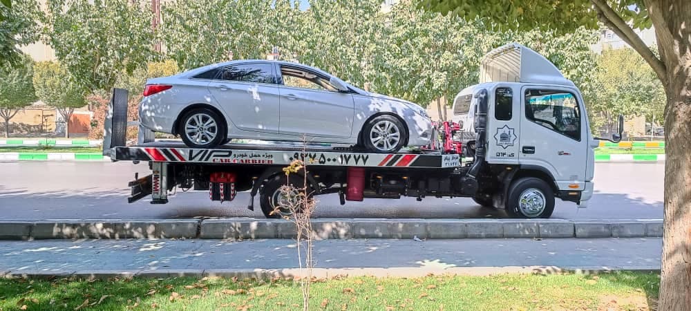 خودروبر کفی جرثقیل عنکبوتی و یدک کش سالار در سجاد مشهد