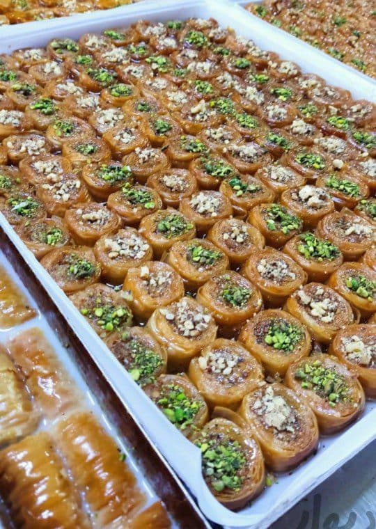 باقلوا ترک نادیا در تبریز