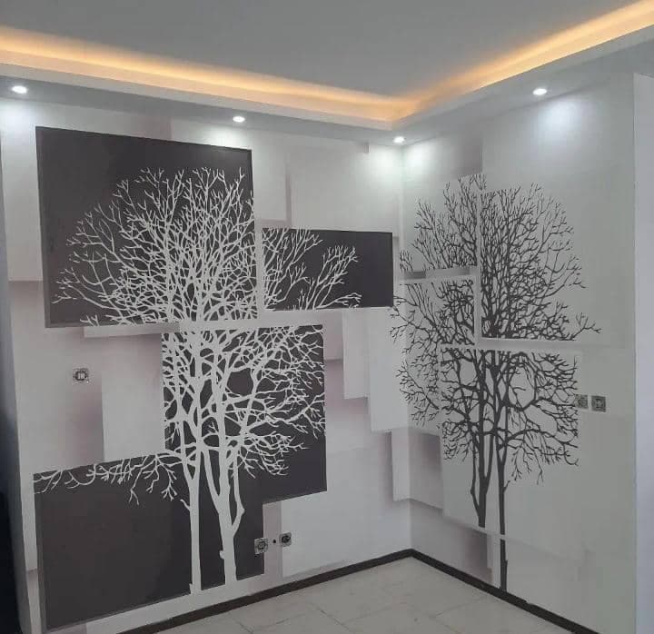 نقاشی ساختمان سلیمانی در کرج