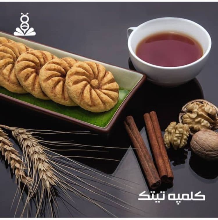 شیرینی سنتی کلمپه تیتک در رفسنجان