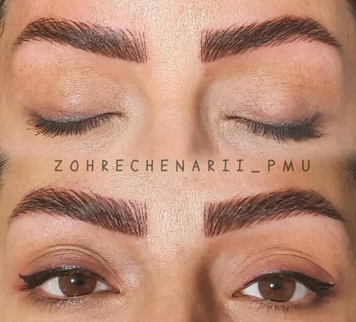 میکرو اسکالپ و آرایش دائم و ریموو زهره چناری در سمنان