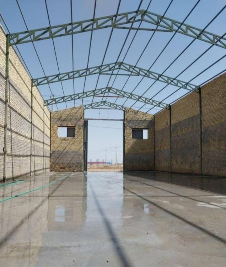 بتن ریزی با ماله برقی کیان در یزد