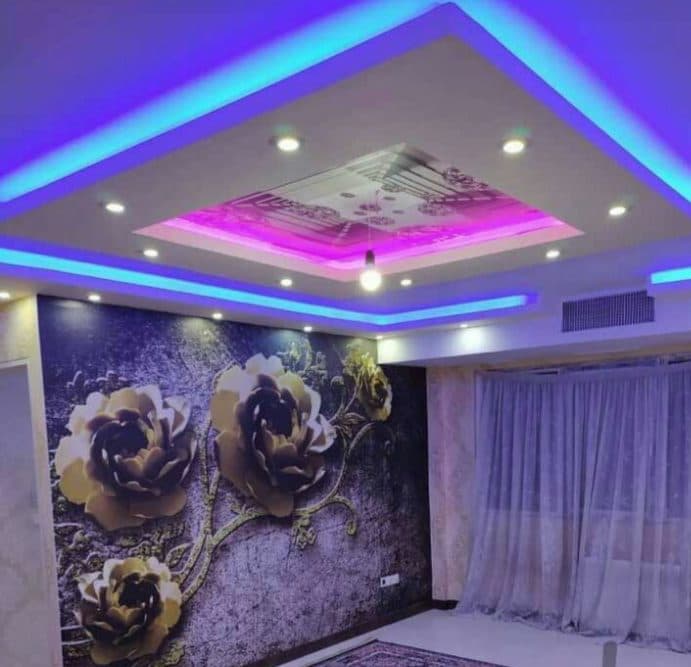 فروش طراحی و اجرای کناف و سقف کاذب نور در پرند