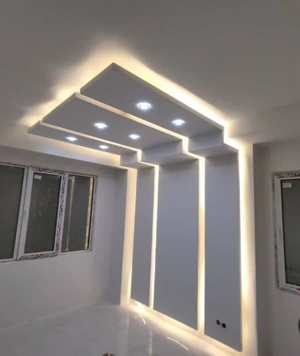 فروش طراحی و اجرای کناف و سقف کاذب نور در پرند
