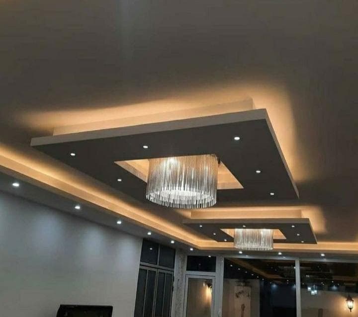 فروش طراحی و اجرای کناف و سقف کاذب نور در پرند
