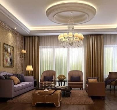 طراحی و اجرا و دکوراسیون داخلی و کناف و کابینت نور در سیرجان کرمان