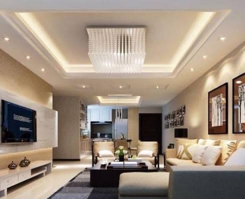 طراحی و اجرا و دکوراسیون داخلی و کناف و کابینت نور در سیرجان کرمان