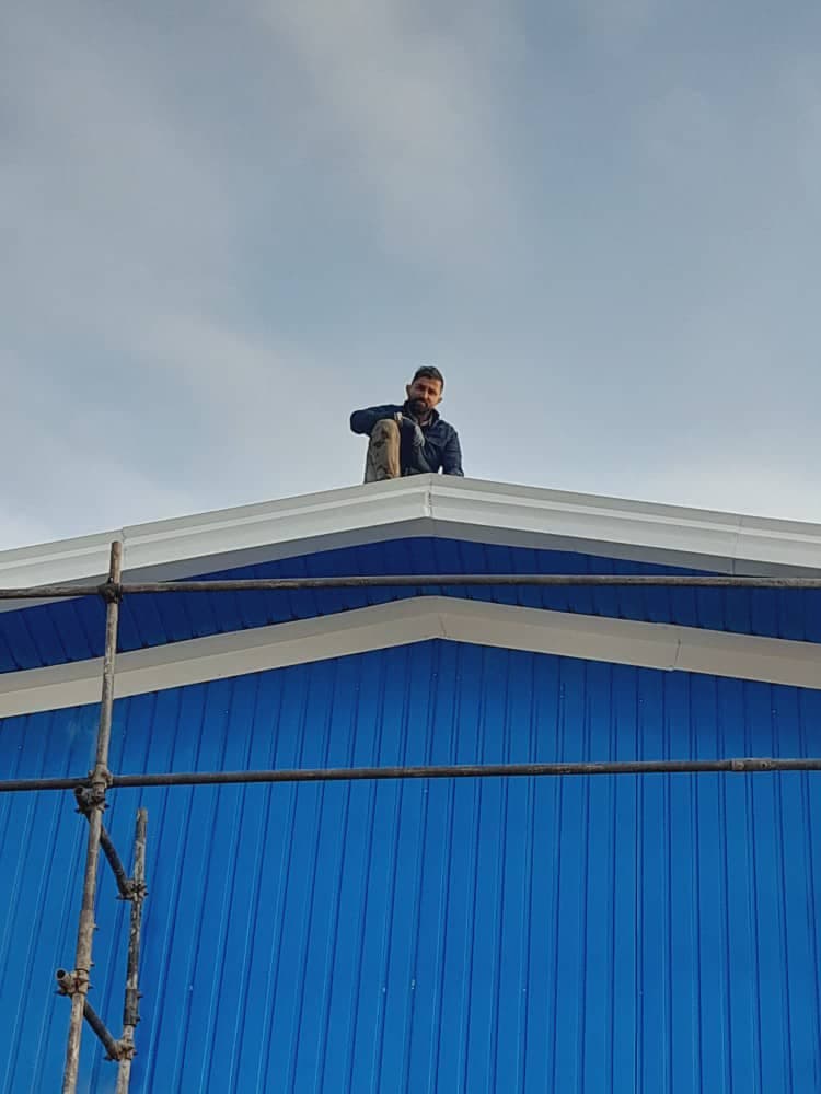 جوشکاری و شیروانی کوبی صاحبی در تبریز
