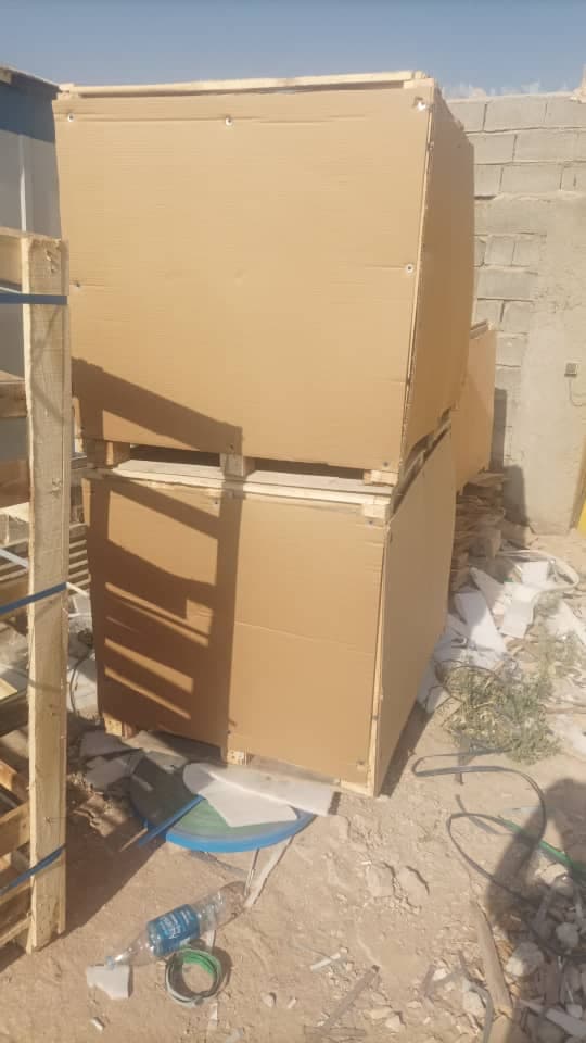 ساخت و تولید پالت چوبی و باکس پالت کارتونی جواد در شیراز
