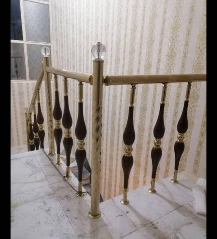 طراحی اجرا و نصب نرده استیل ماندگار غرب در سنندج
