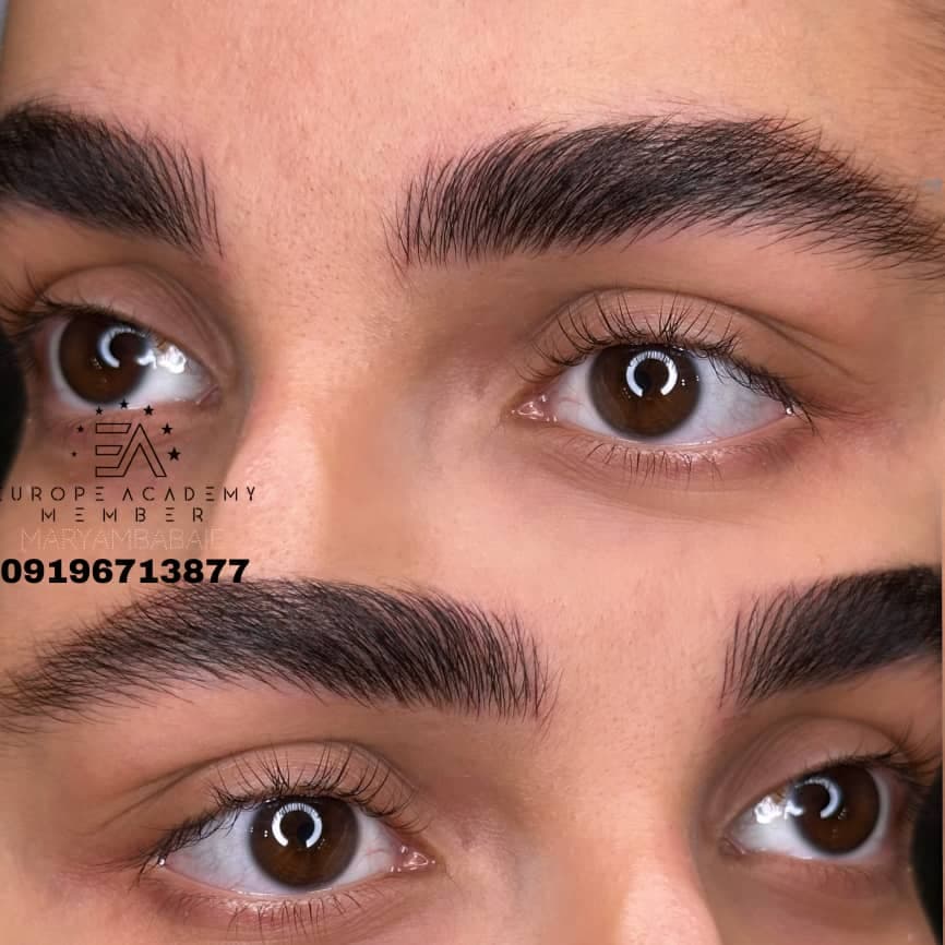 خدمات تخصصی آرایش دائم میکروبلیدینگ و شیدینگ لب مریم بابایی در زنجان