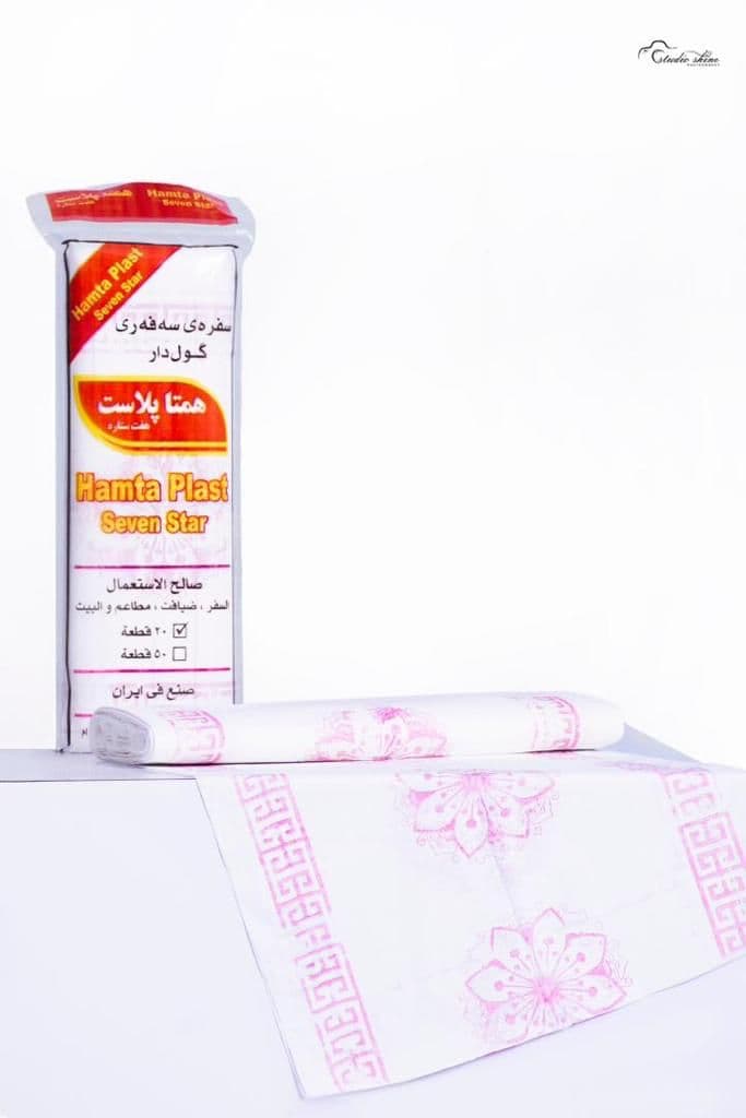 تولید سفره و پلاستیک زباله و فریزر یکبار مصرف رولی همتا پلاس در تبریز