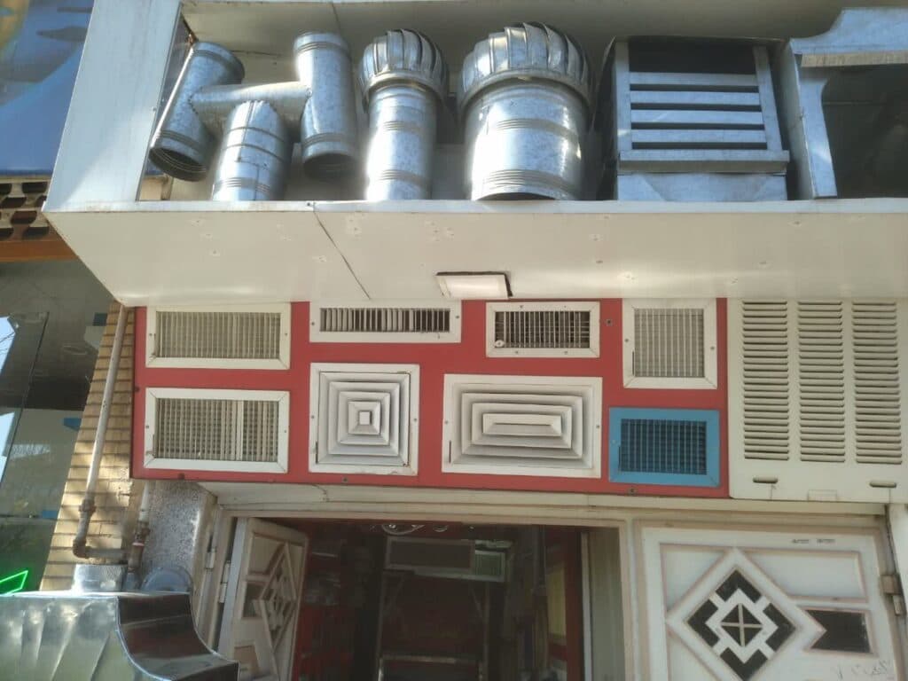 تولیدی کانال کولر لوله صنعتی و لوله بخاری پناهی در قم