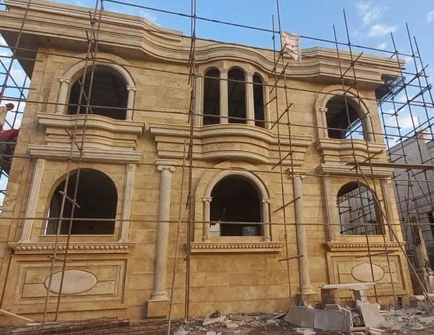 طراحی و اجرای نمای ساختمان توانا در چابهار سیستان بلوچستان