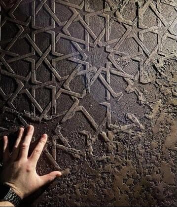 بازسازی نقاشی و پتینه کاری مجیدی در قم