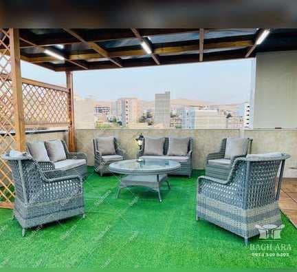 تولید مبلمان حصیری دستبافت باغ آرا در اورمیه