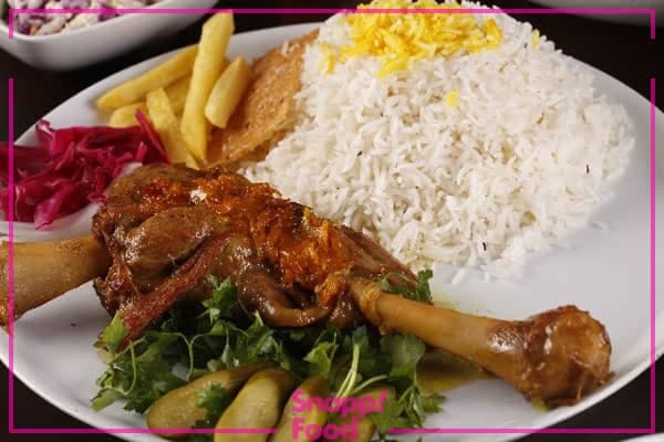 سفره خانه و بیرون بر انار در کرمان