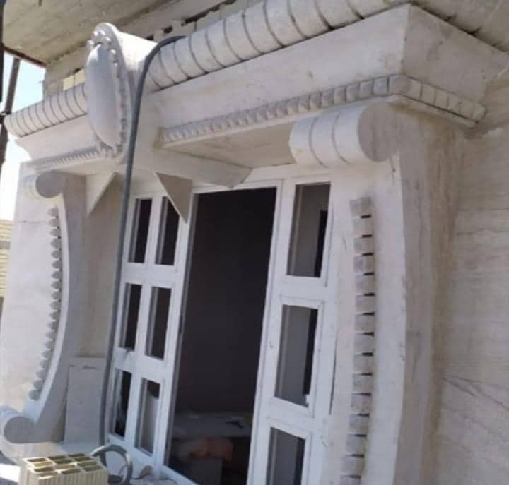 طراحی و اجرای نمای ساختمان توانا در چابهار سیستان بلوچستان
