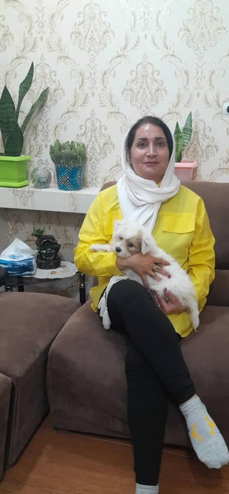 معصومه آهن جان مربی سگ در گیلان