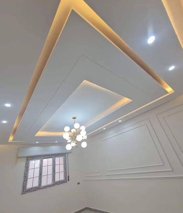 طراحی و اجرای کناف آسمان تراش در همدان