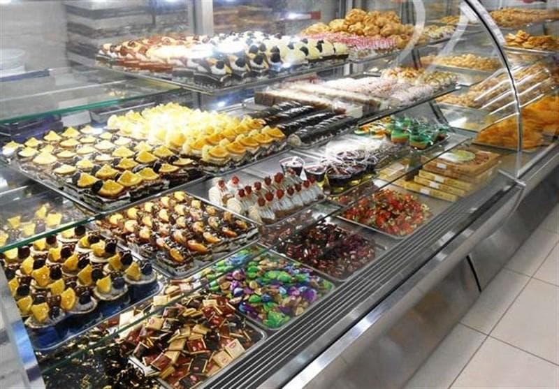 کیک و شیرینی خان بابا در مشهد