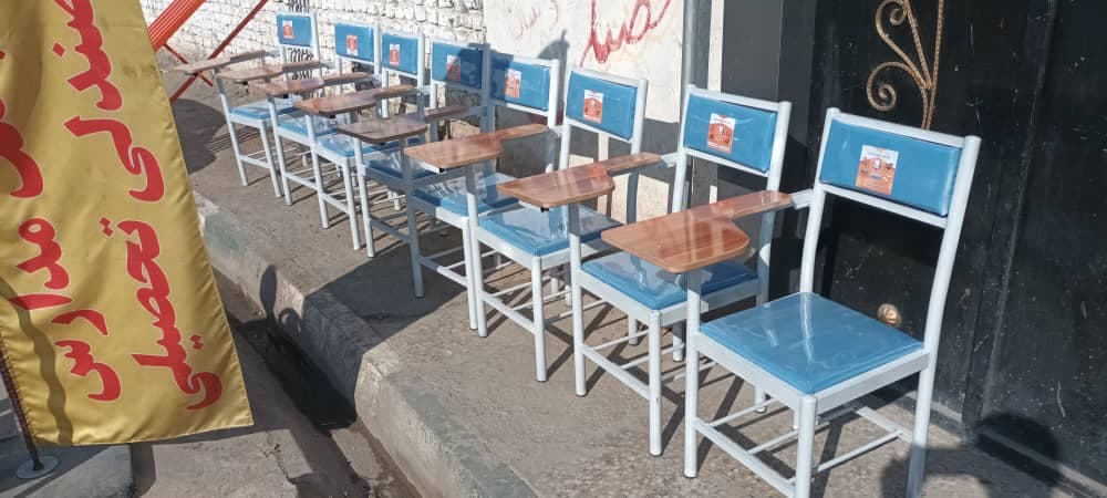 تولیدی جلو مبلی و میز و صندلی و نیمکت دانشجویی و میز مهدکودک خراسان در مشهد