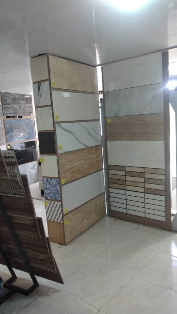 گالری کاشی سرامیک کاشانه در پیرکلاچای رشت