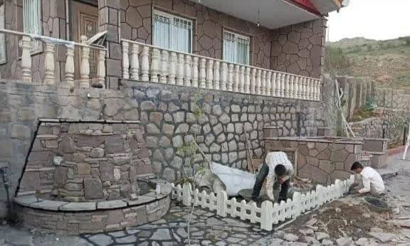 فروش سنگ ورقه ای مصالح ساختمانی قلی بیگی در گیلاوند دماوند تهران
