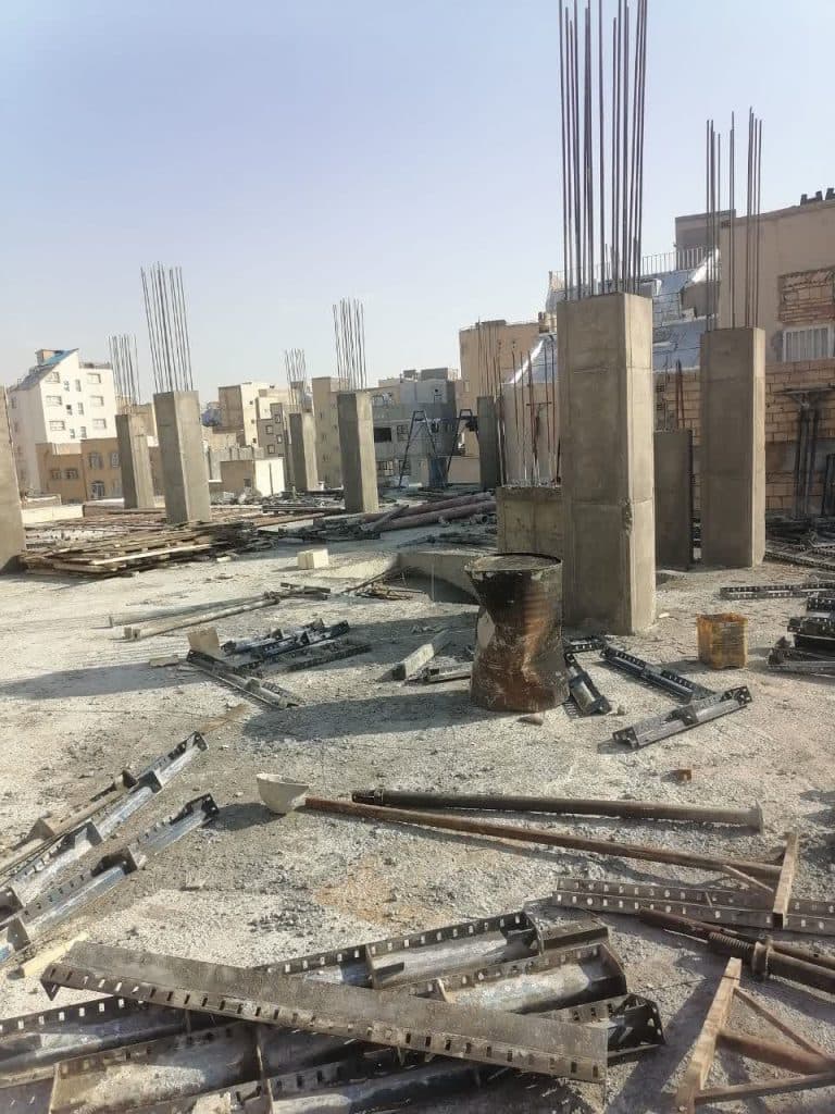 پیمانکاری اسکلت بتن آرمه عبدی در تبریز