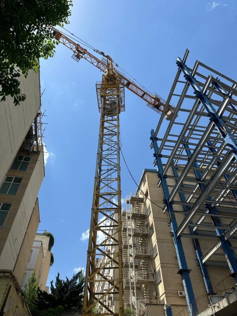 خرید و فروش تاور کرین و آسانسور کارگاهی نوید در تهران