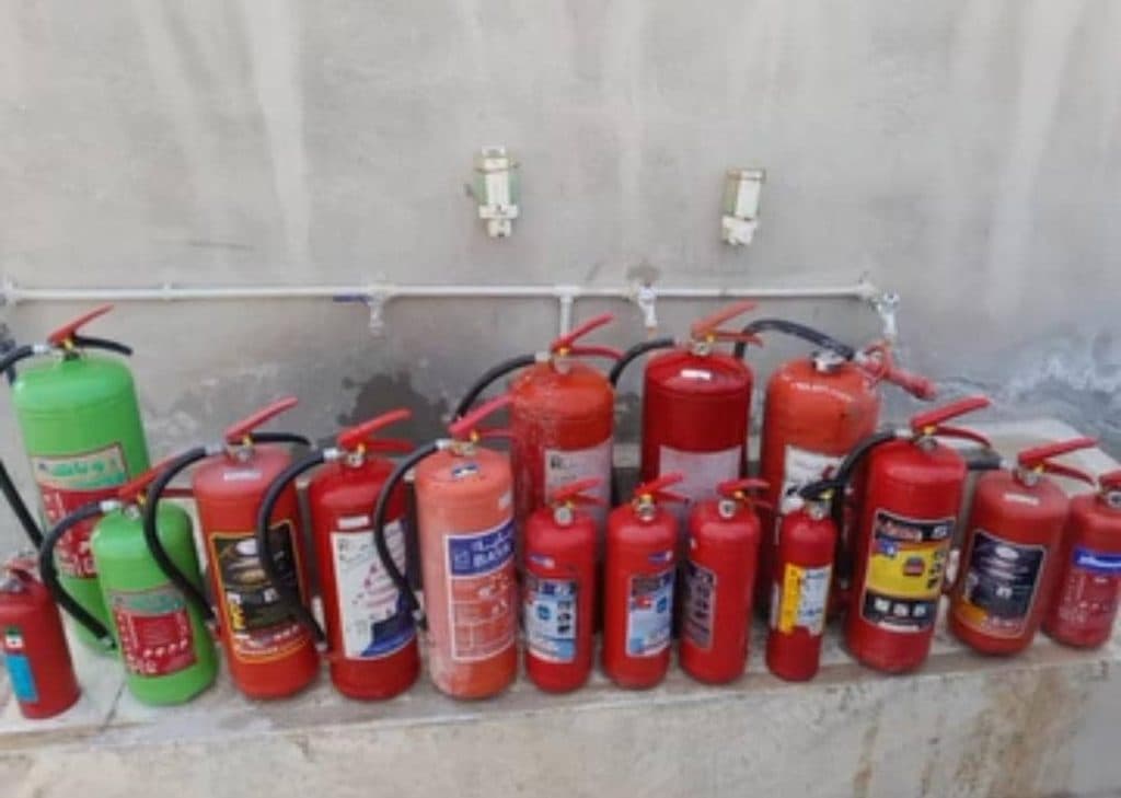 فروش و شارژ کپسول آتش نشانی جولایی در ارومیه