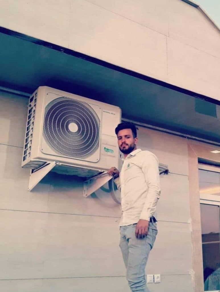 تعمیر و نصب کولر گازی قموشی در قزوین