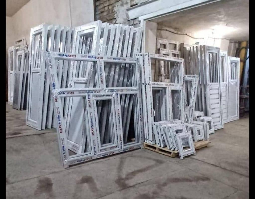 تولید و فروش درب و پنجره آلومینیومی upvc گروه صنعتی ابراهیمی در خوی