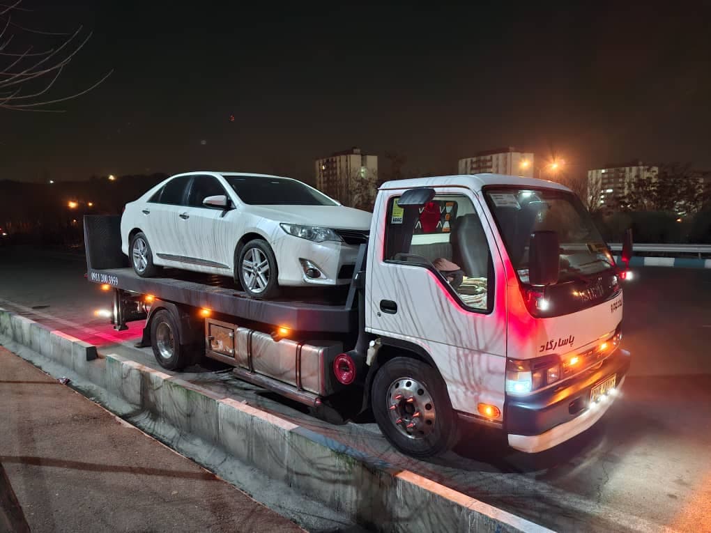 شرکت امدادخودرو و خودروبر پاسارگاد در بابلسر