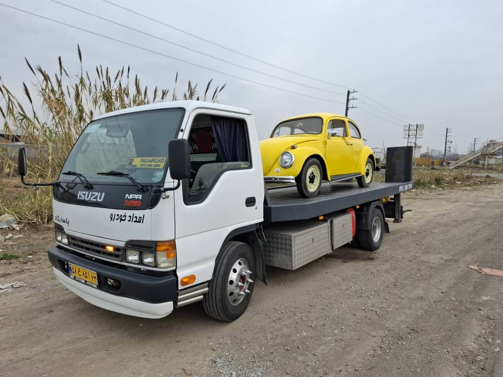 شرکت امدادخودرو و خودروبر پاسارگاد در بابلسر
