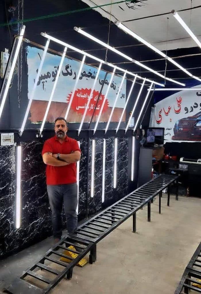 خدمات تشخیص رنگ خودرو عباسی در قم