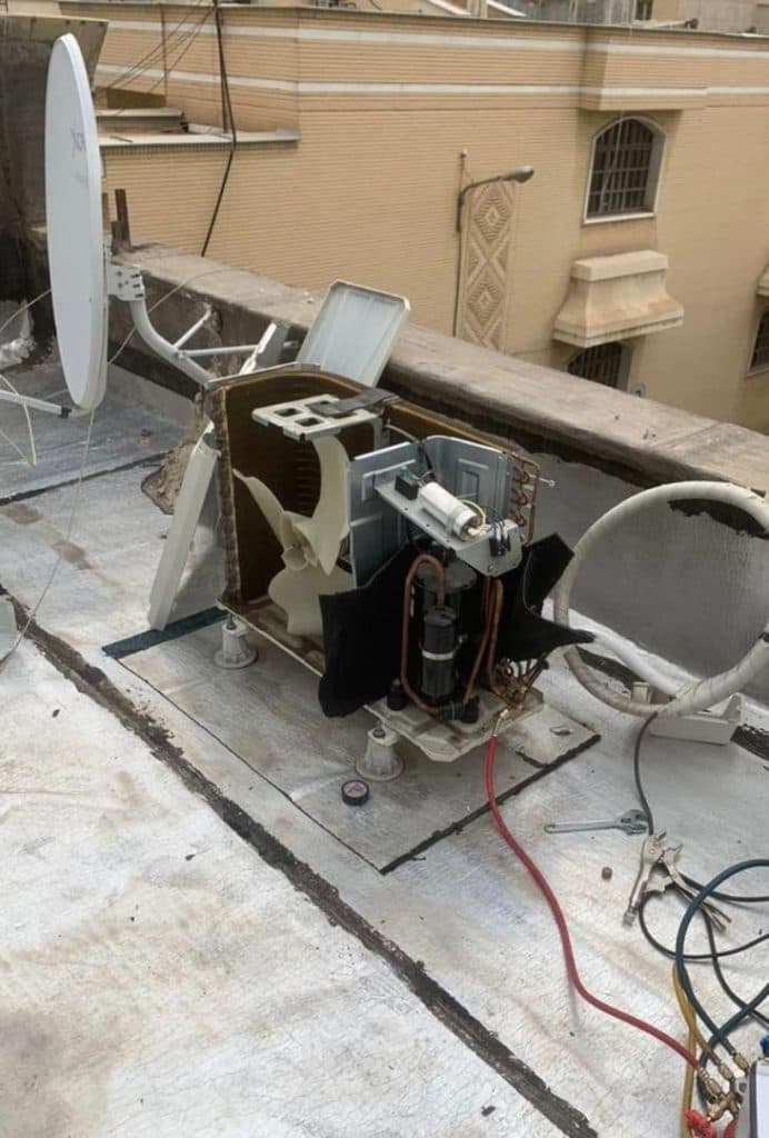 خدمات فنی مهندسی آقای سرما در شیراز
