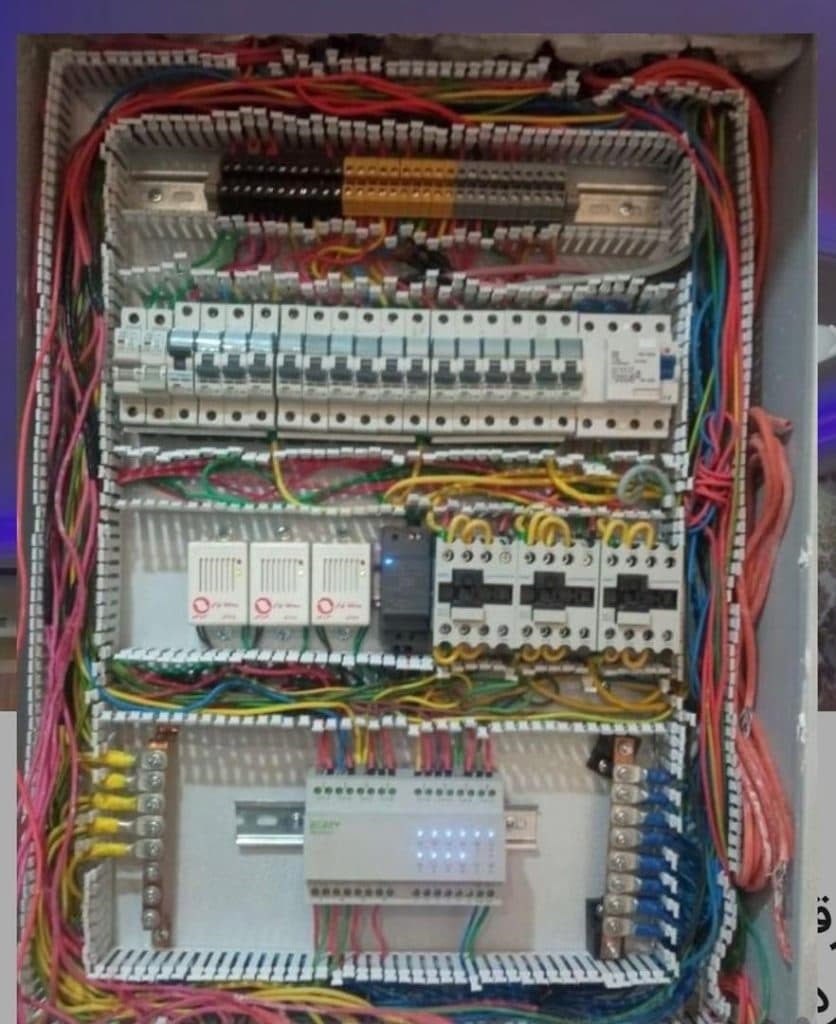 برقکاری ساختمان مسعودی در اهواز