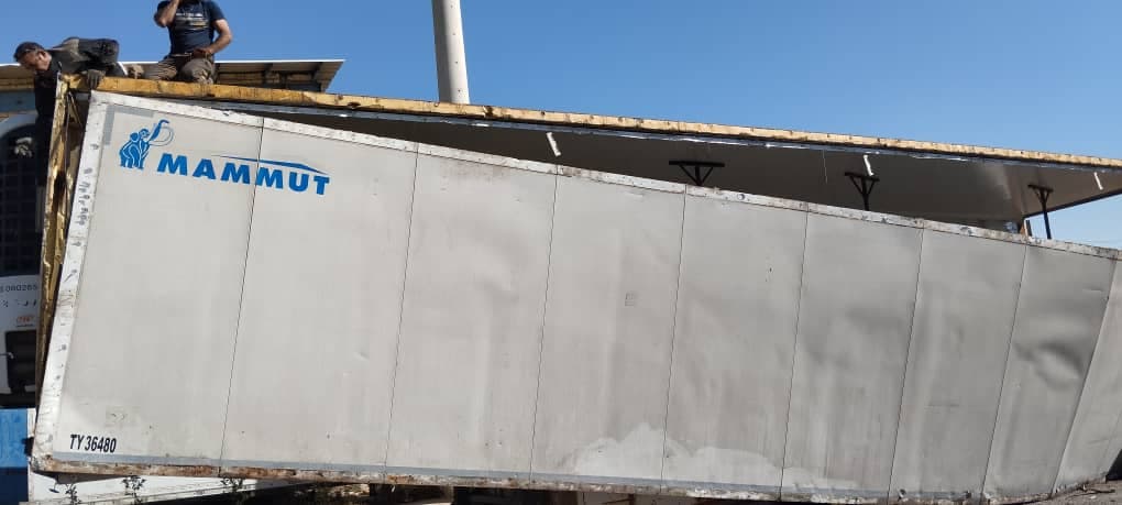 ساخت و تعمیرات سردخانه ماشین سنگین بختگان در شیراز