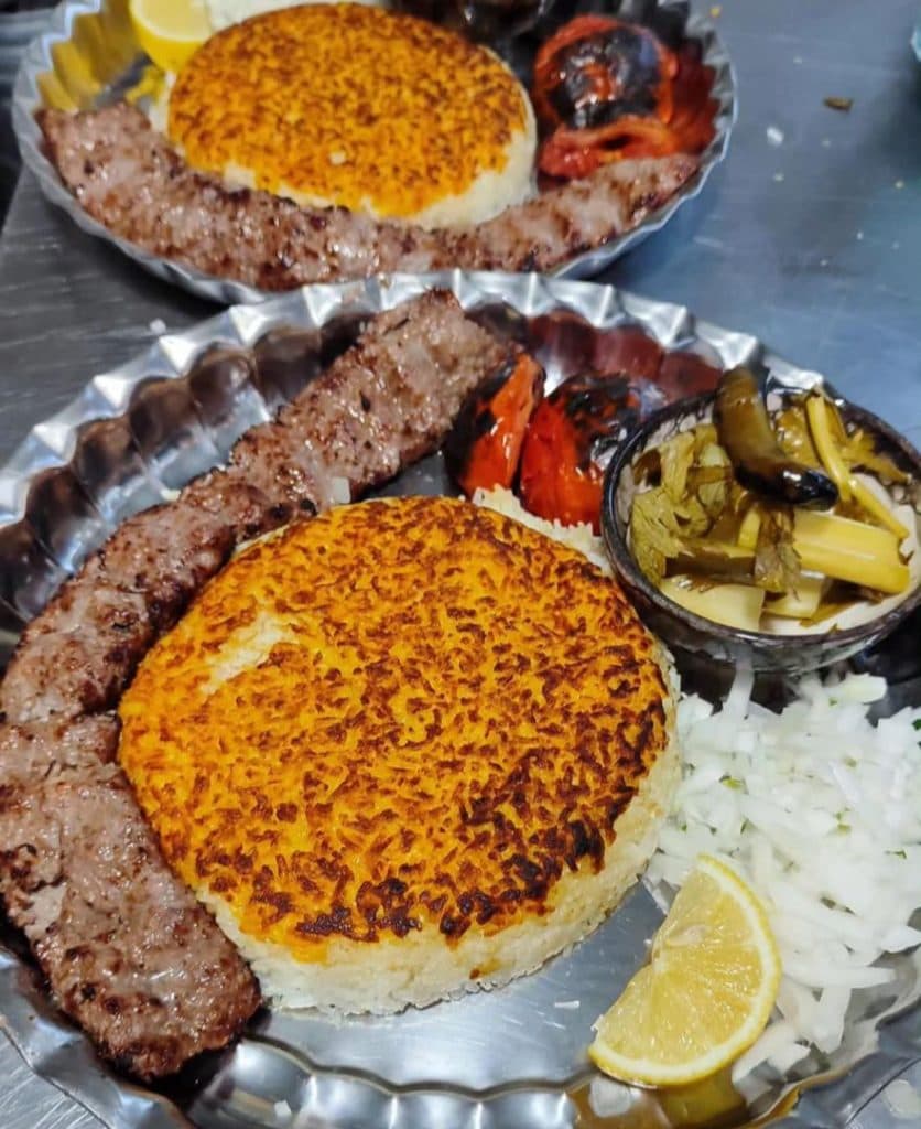 کباب ذغالی آتا بناب کیش