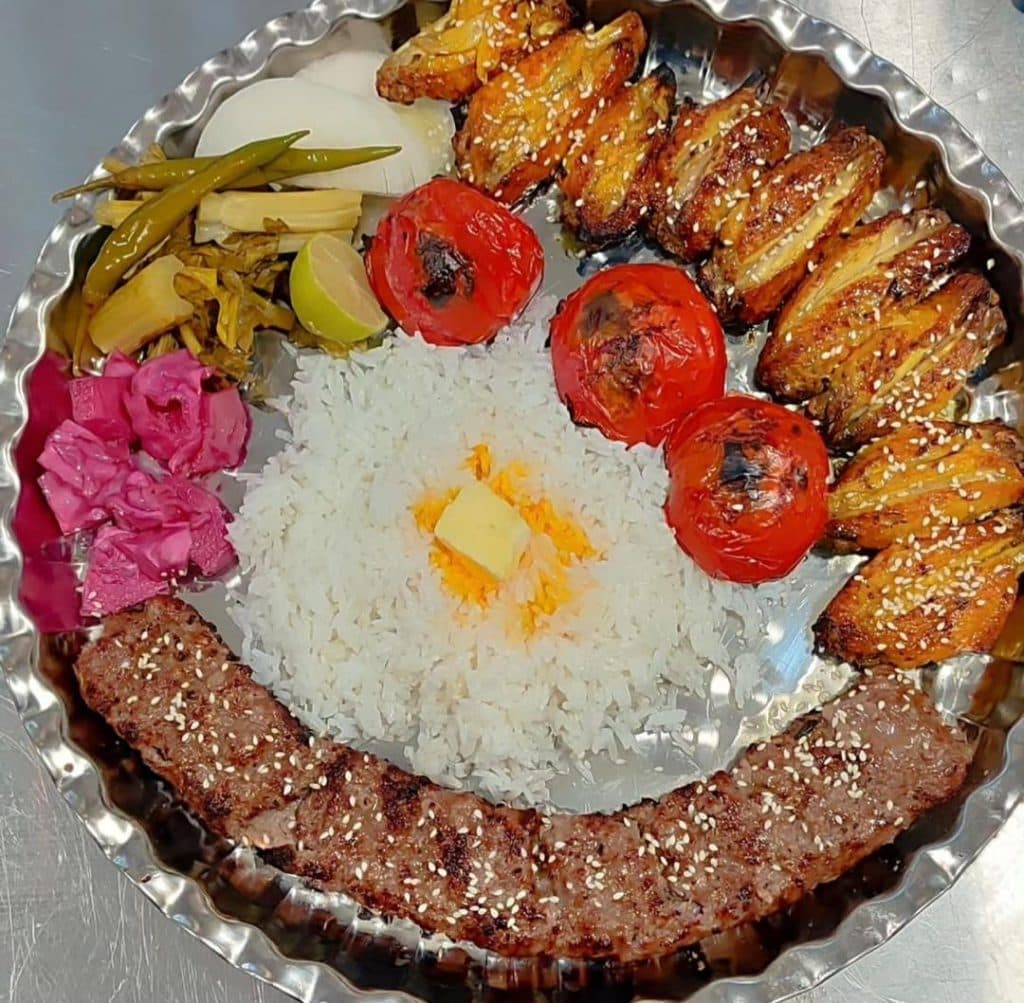 کباب ذغالی آتا بناب کیش