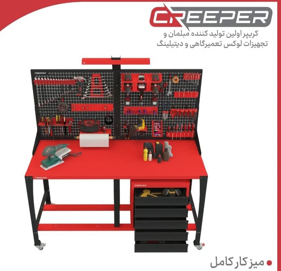 تجهیزات تعمیرگاهی گروه صنعتی کریپر در تبریز