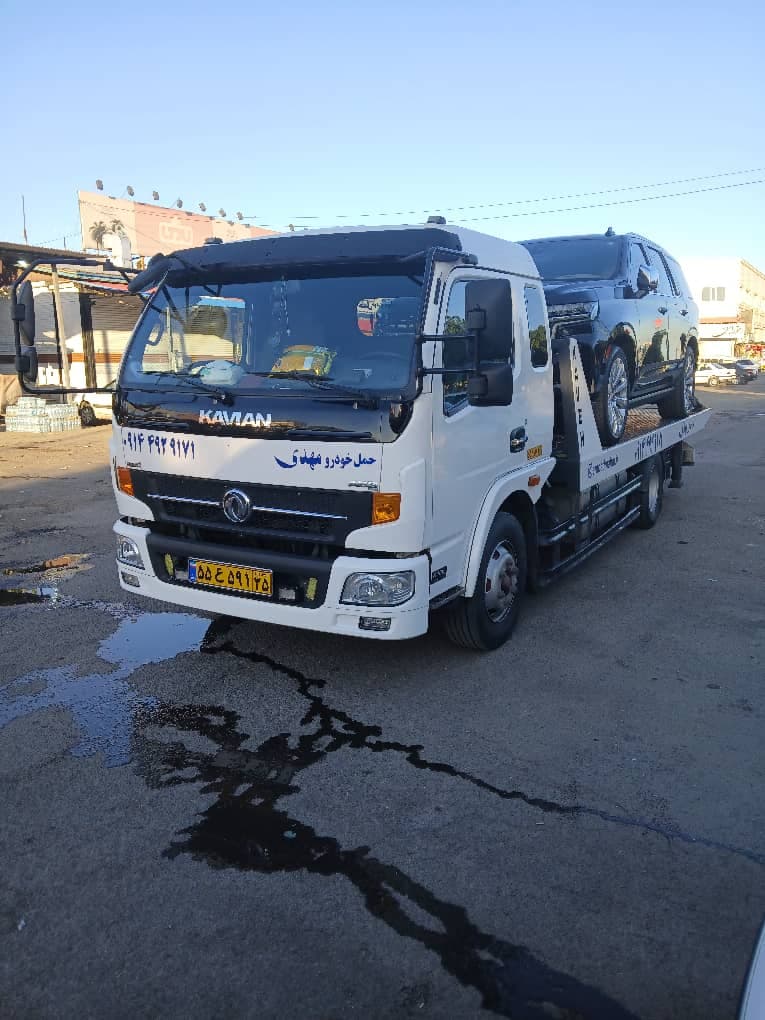 امداد خودرو و یدک کش حسین پور در مرند