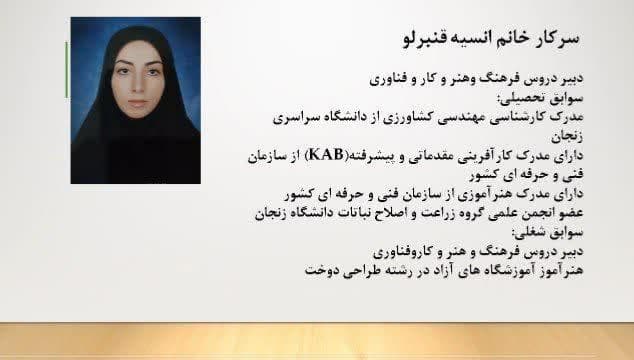 دبیرستان غیردولتی دخترانه نگین علم و هنر در وحیدیه
