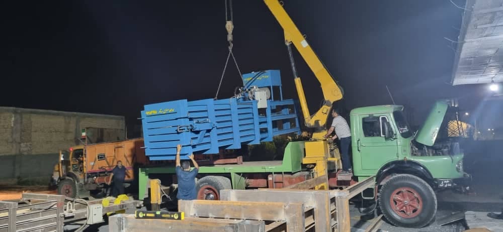 ساخت دستگاه پرس کارتن کارون پرس در اهواز