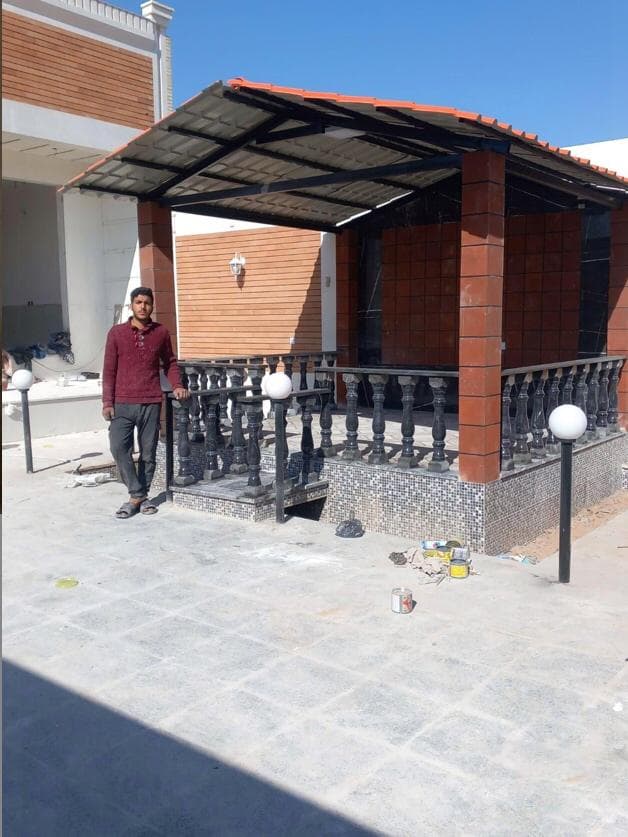 نرده سنگی صادقی در یزد